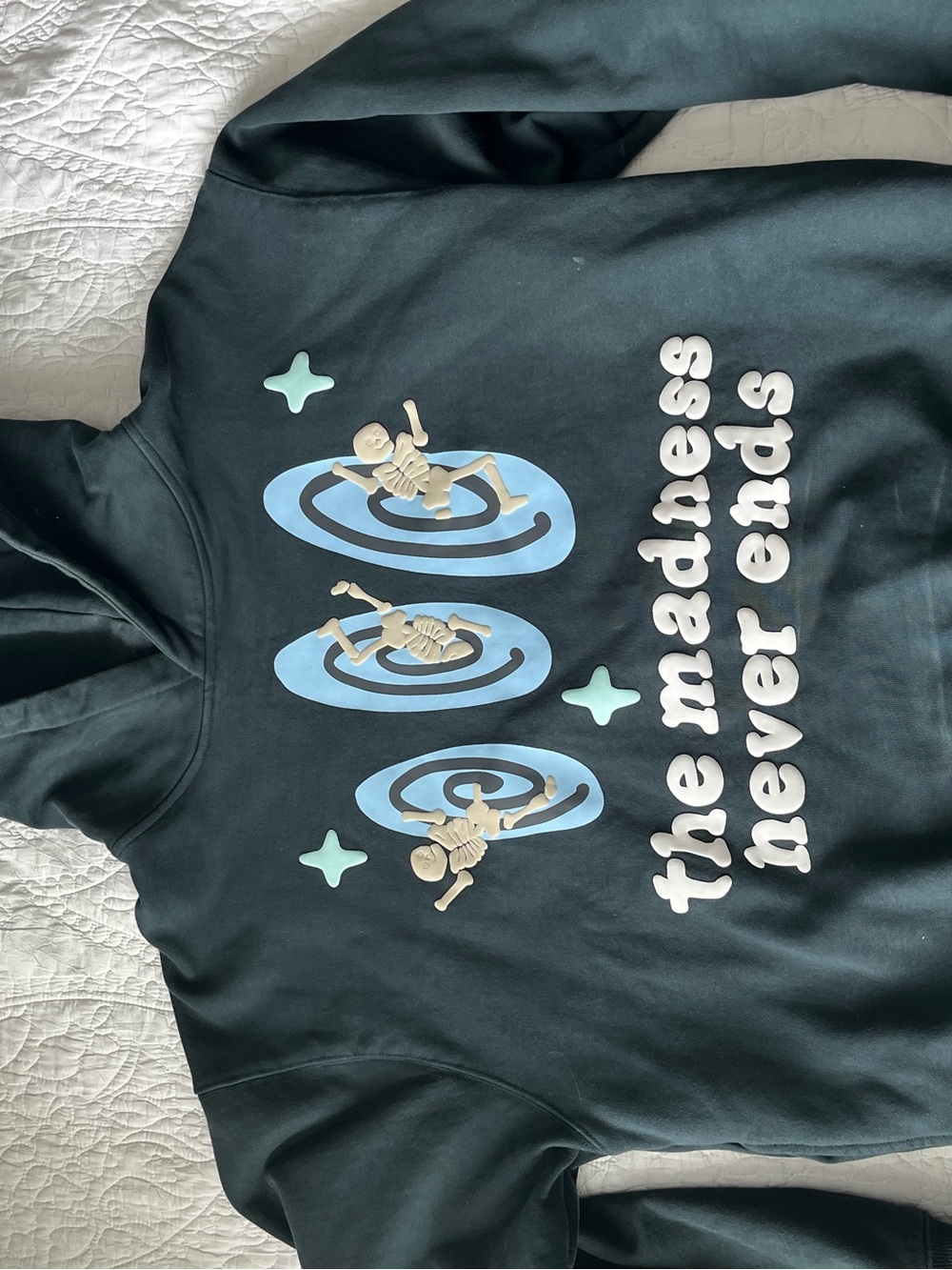 Broken Planet Organic Cotton Black Hoodie Tag Size 2xl